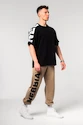 Moška trenirka Nebbia Gym Sweatpants Baggy Style GYM BRO Light Brown