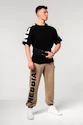 Moška trenirka Nebbia Gym Sweatpants Baggy Style GYM BRO Light Brown