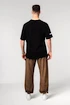 Moška trenirka Nebbia Washed-off Gym Sweatpants Baggy Style GYM BRO Ligth Brown