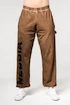 Moška trenirka Nebbia Washed-off Gym Sweatpants Baggy Style GYM BRO Ligth Brown