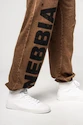 Moška trenirka Nebbia Washed-off Gym Sweatpants Baggy Style GYM BRO Ligth Brown