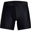 Moške boksarice Under Armour  Tech 6in 2 Pack-BLK S