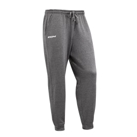 Moške hlače CCM Team Fleece Cuffed Jogger Dark Grey