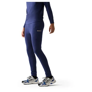 Moške hlače CCM Thermal Pant Heather Blue Senior