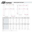 Moške kolesarske kratke hlače Force  Blade MTB red