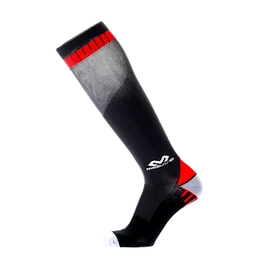 Moške kompresijske nogavice McDavid Elite Active Compression Socks 8842 Black/Scarlet