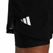 Moške kratke hlače adidas  Melbourne Tennis Two-in-One 7-inch Shorts Black