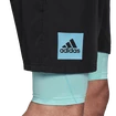 Moške kratke hlače adidas  Paris 2 in 1 Short Carbon