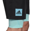 Moške kratke hlače adidas  Paris 2 in 1 Short Carbon