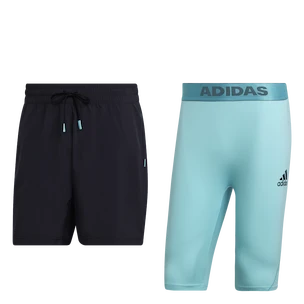 Moške kratke hlače adidas  Paris 2 in 1 Short Carbon XXL