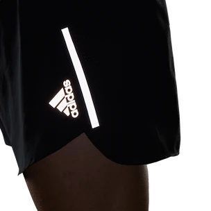 Moške kratke hlače adidas  Run Fast Reflective Split Shorts Black S