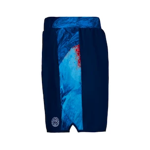 Moške kratke hlače BIDI BADU  Adnan 7in Tech Shorts Dark Blue Aqua XXL