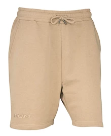 Moške kratke hlače CCM Core Fleece Short Sand