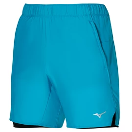 Moške kratke hlače Mizuno Core 7.5 2in1 Short Algiers Blue