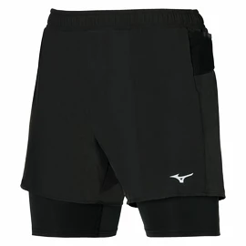 Moške kratke hlače Mizuno ER 5.5 2in1 Short Black