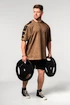 Moške kratke hlače Nebbia  Gym Sweatshorts GYM BRO Light Brown