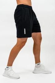 Moške kratke hlače Nebbia Performance+ Athletic Sweatshorts MAXIMUM black