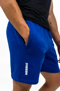 Moške kratke hlače Nebbia Performance+ Athletic Sweatshorts MAXIMUM blue