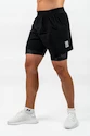 Moške kratke hlače Nebbia Performance+ Compression 2in1 shorts black