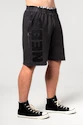 Moške kratke hlače Nebbia  Washed-off Gym Sweatshorts NO BS Black