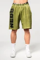 Moške kratke hlače Nebbia  Washed-off Gym Sweatshorts NO BS Light Green