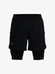 Moške kratke hlače Under Armour  LAUNCH 5'' 2-IN-1 SHORT-BLK