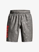 Moške kratke hlače Under Armour  Woven Emboss Shorts-GRY