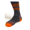 Moške nogavice Icebreaker Merino Hike+ Light Crew Natural Summit Graphite/Blaze/Black