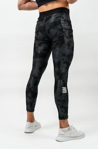 Moške pajkice Nebbia Camouflage Sports Leggings FUNCTION black