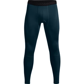 Moške pajkice Under Armour ColdGear Rush Leggings Blue Note