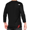 Moški kolesarski dres 100%  Airmatic 3/4 Sleeve Jersey Black/Red