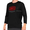 Moški kolesarski dres 100%  Airmatic 3/4 Sleeve Jersey Black/Red M