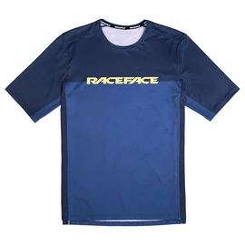 Moški kolesarski dres Race Face INDY SS Navy