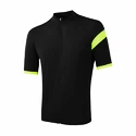 Moški kolesarski dres Sensor  Cyklo Classic Black/Neon Yellow