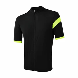 Moški kolesarski dres Sensor Cyklo Classic Black/Neon Yellow