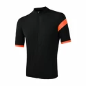 Moški kolesarski dres Sensor  Cyklo Classic Black/Orange