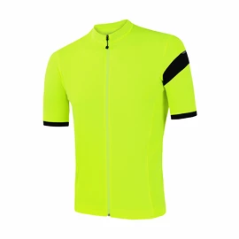 Moški kolesarski dres Sensor Cyklo Classic Neon Yellow/Black