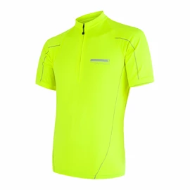 Moški kolesarski dres Sensor Cyklo Entry Neon Yellow