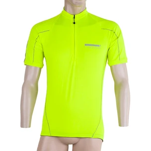 Moški kolesarski dres Sensor  Cyklo Entry Neon Yellow S