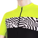 Moški kolesarski dres Sensor  Cyklo Miles Black/Neon Yellow