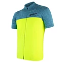 Moški kolesarski dres Sensor  Cyklo Motion Blue/Neon Yellow