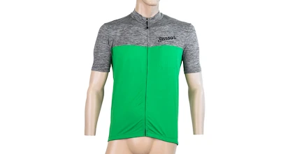 Moški kolesarski dres Sensor  Cyklo Motion Grey/Green