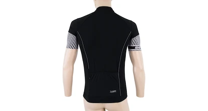 Moški kolesarski dres Sensor  Cyklo Race Black/White