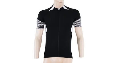 Moški kolesarski dres Sensor  Cyklo Race Black/White