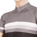 Moški kolesarski dres Sensor  Cyklo Summer Stripe Black/Grey