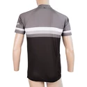 Moški kolesarski dres Sensor  Cyklo Summer Stripe Black/Grey