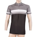 Moški kolesarski dres Sensor  Cyklo Summer Stripe Black/Grey