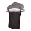 Moški kolesarski dres Sensor  Cyklo Summer Stripe Black/Grey L