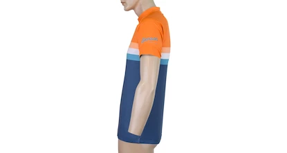 Moški kolesarski dres Sensor  Cyklo Summer Stripe Blue/Orange