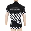 Moški kolesarski dres Sensor  Cyklo Superdomestic Black